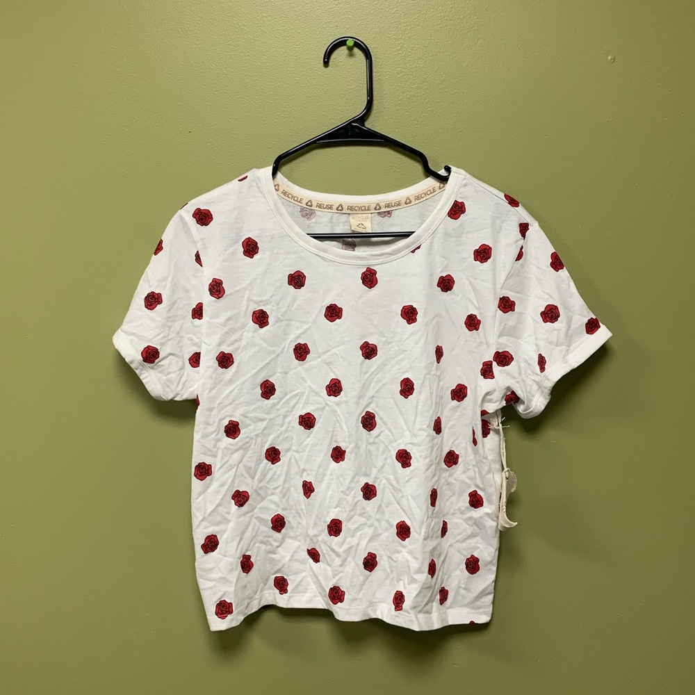 Rose Pattern Top